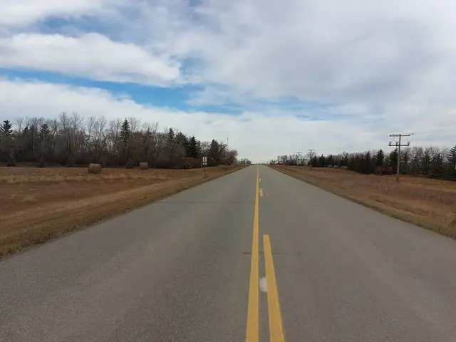 Highway 705 north of Goodwater