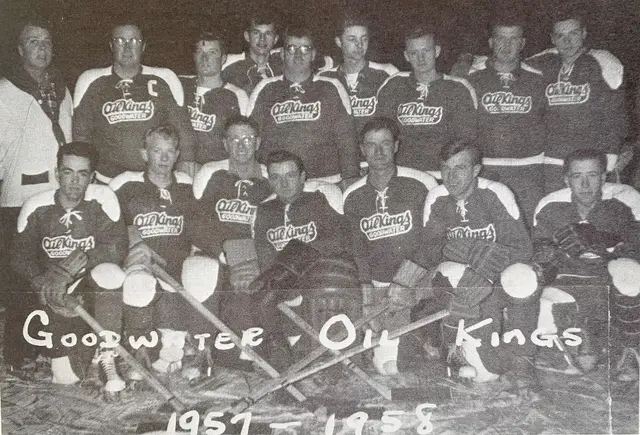 Goodwater Oil Kings hockey team, 1957-58